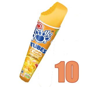 Paddle Pop Tubes Orange & Mango