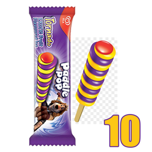 Paddle Pop Tornado Exotic