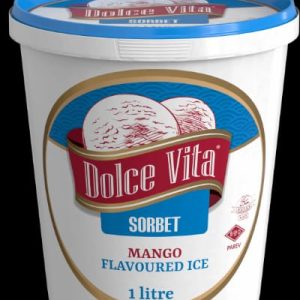 Dolce Vita Mango Sorbet (Also available in Lemon & Lime or Granadilla)