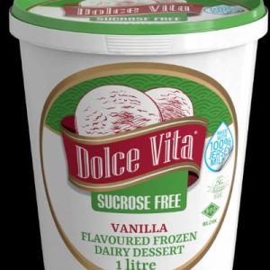 Dolce Vita Sucrose-Free Vanilla Frozen Dessert (Also available in Fudge or Chocolate)
